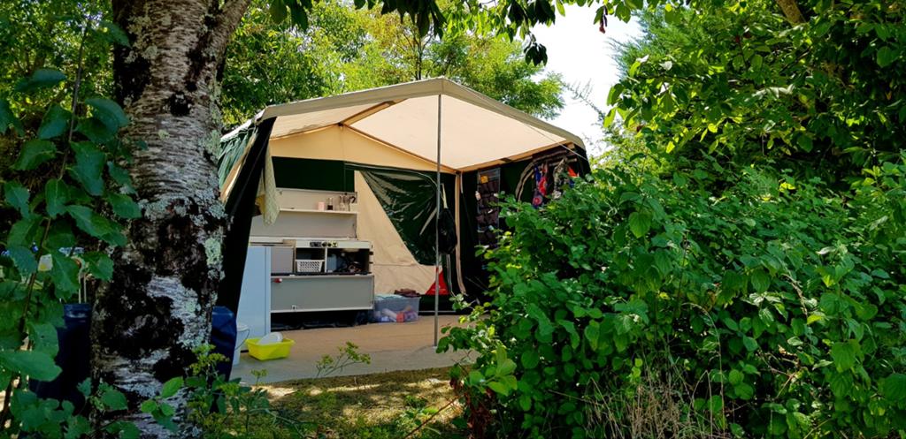 Combi camp Venezia vouwwagen 2001  i z.g.s., Caravans en Kamperen, Ophalen of Verzenden, Tot en met 4