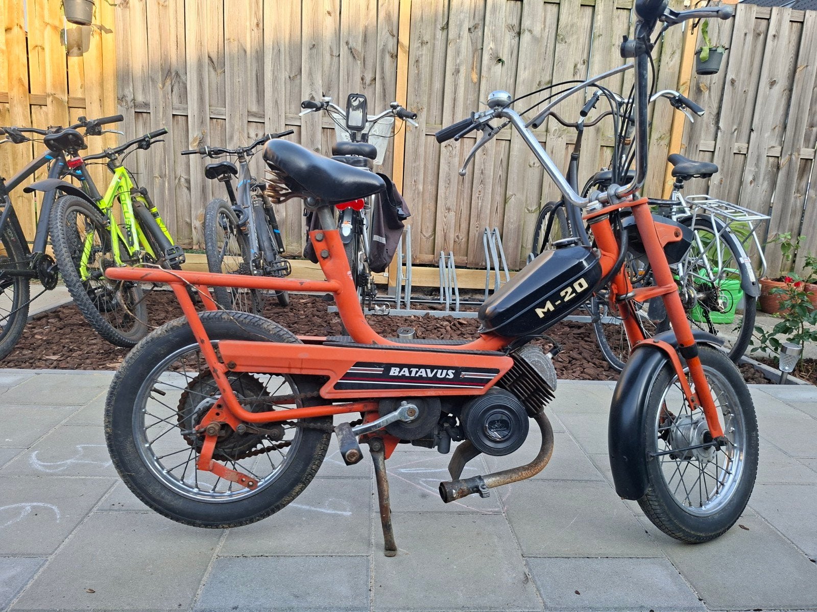 Batavus city M-20 jaren 70 a 80, Fietsen en Brommers, Brommers | Oldtimers, Maximaal 45 km/u, Batavus, 1 versnellingen, 49 cc