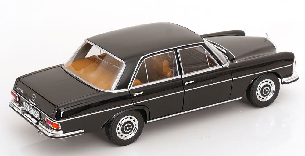 Norev 1:18 Mercedes Benz 280 SE 1968 Black, -, Nieuw, Norev, Ophalen of Verzenden