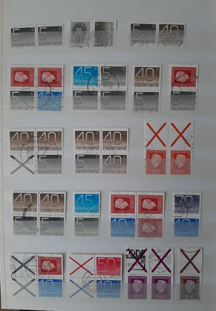 Nederland Combinatie Postzegels Sets Gestempeld, Postzegels en Munten, Postzegels | Nederland, Ophalen, Gestempeld