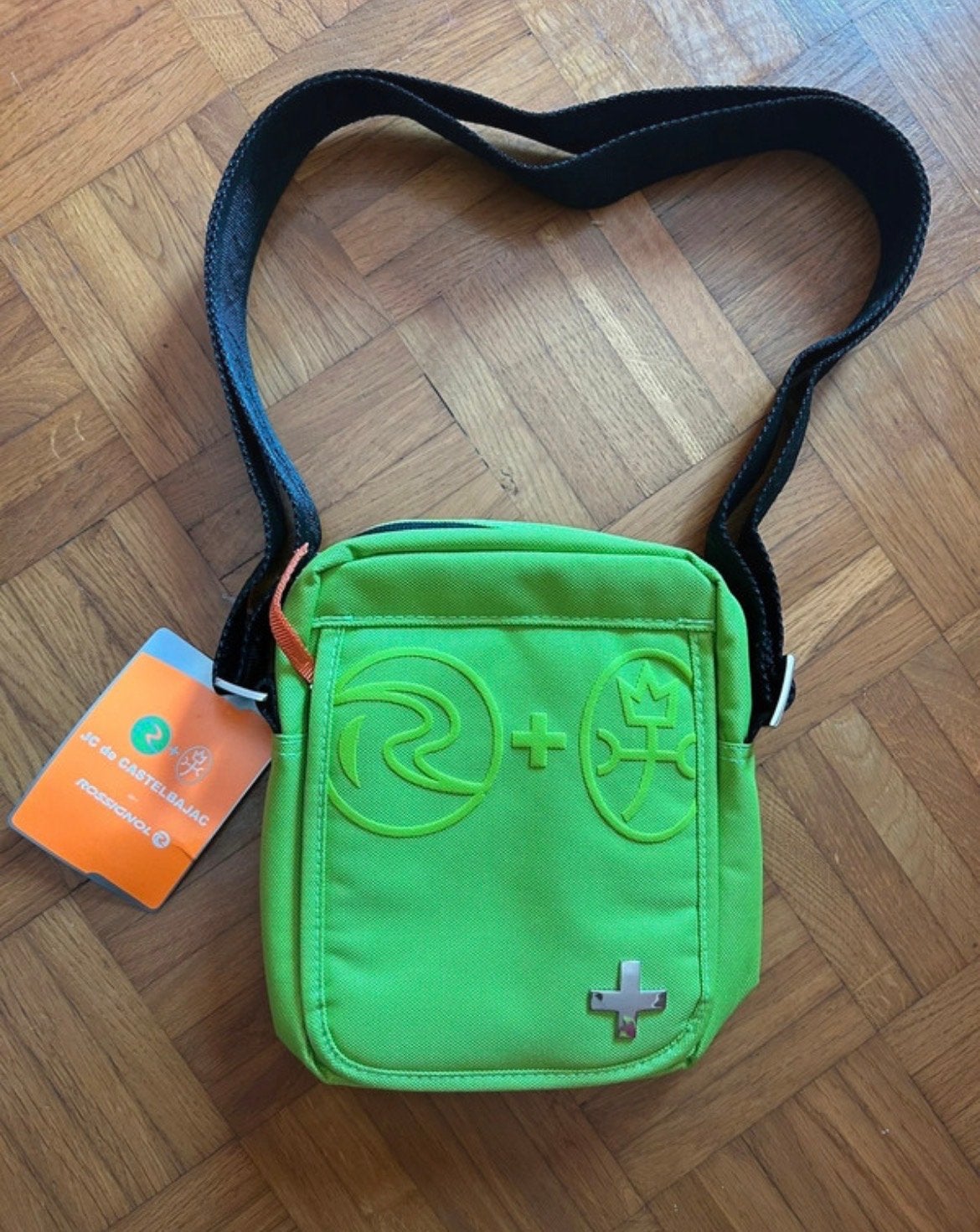 Nieuw JC de Castelbajac Rossignol schoudertasje, Sieraden, Tassen en Uiterlijk, Ophalen of Verzenden, Nieuw, Groen, Schoudertasje