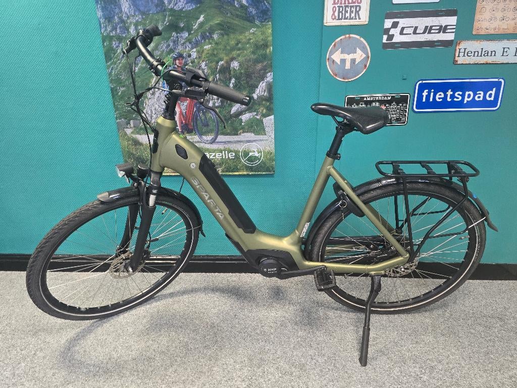 elektrische fiets betaalbaar en met weinig km, Ophalen, Zo goed als nieuw, 50 km per accu of meer, Overige merken