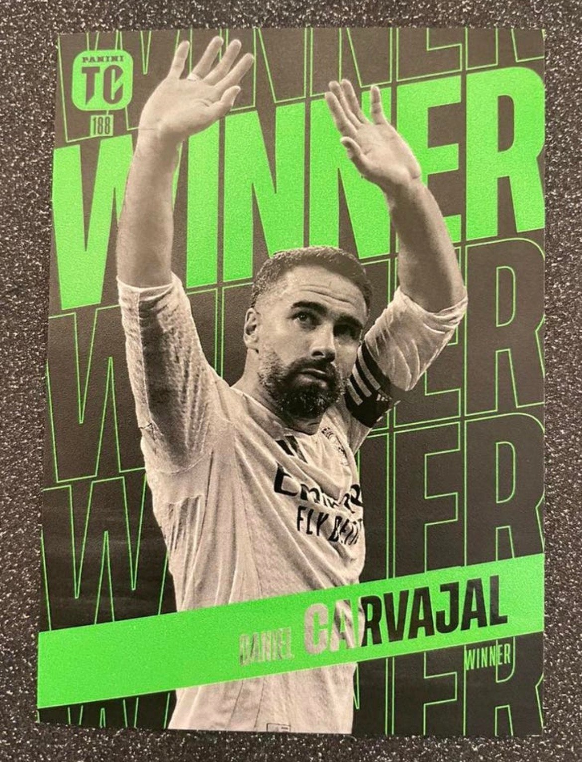Panini Top Class 2025    WINNER    CARVAJAL    REAL MADRID, Verzenden, Zo goed als nieuw, Plaatje