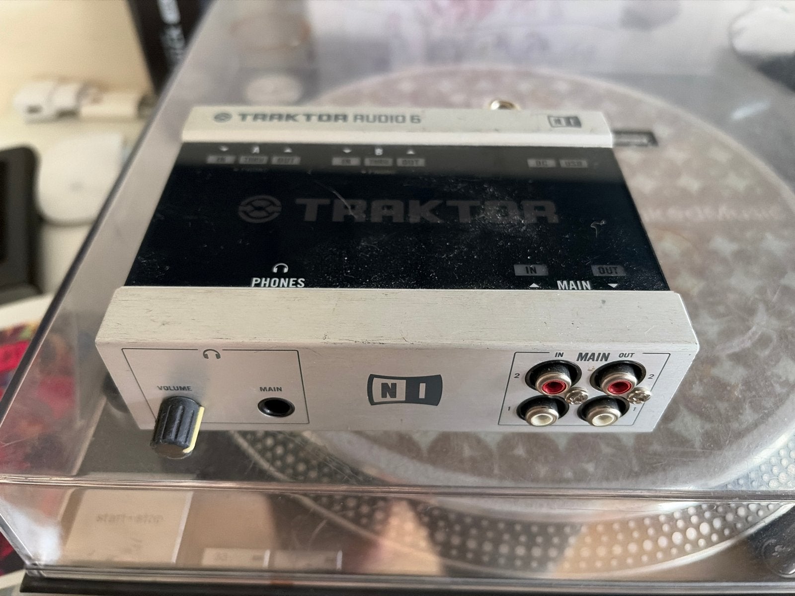 Native Instruments Traktor Audio 6 DJ Audio Interface, Ophalen of Verzenden, Gebruikt, Dj-set, Overige merken