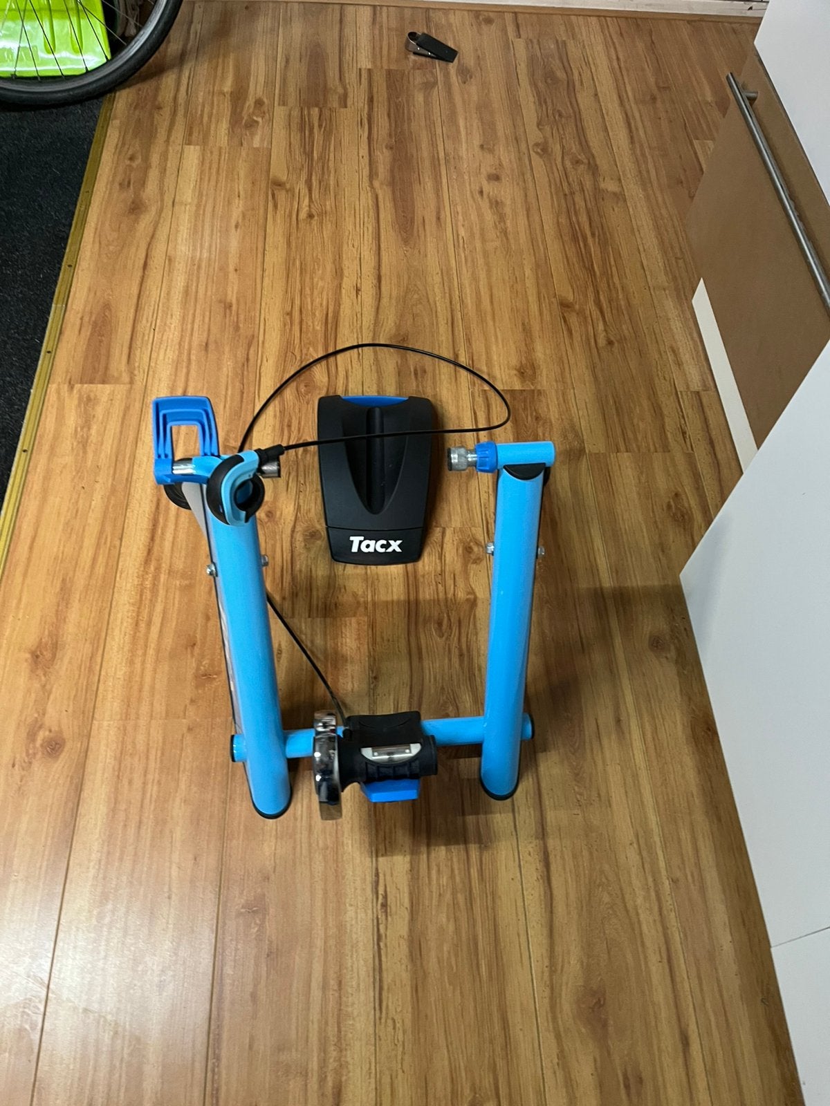Tacx bleu fiettstrainer met skyliner, Sport en Fitness, Wielrennen, Ophalen, Zo goed als nieuw, Overige typen