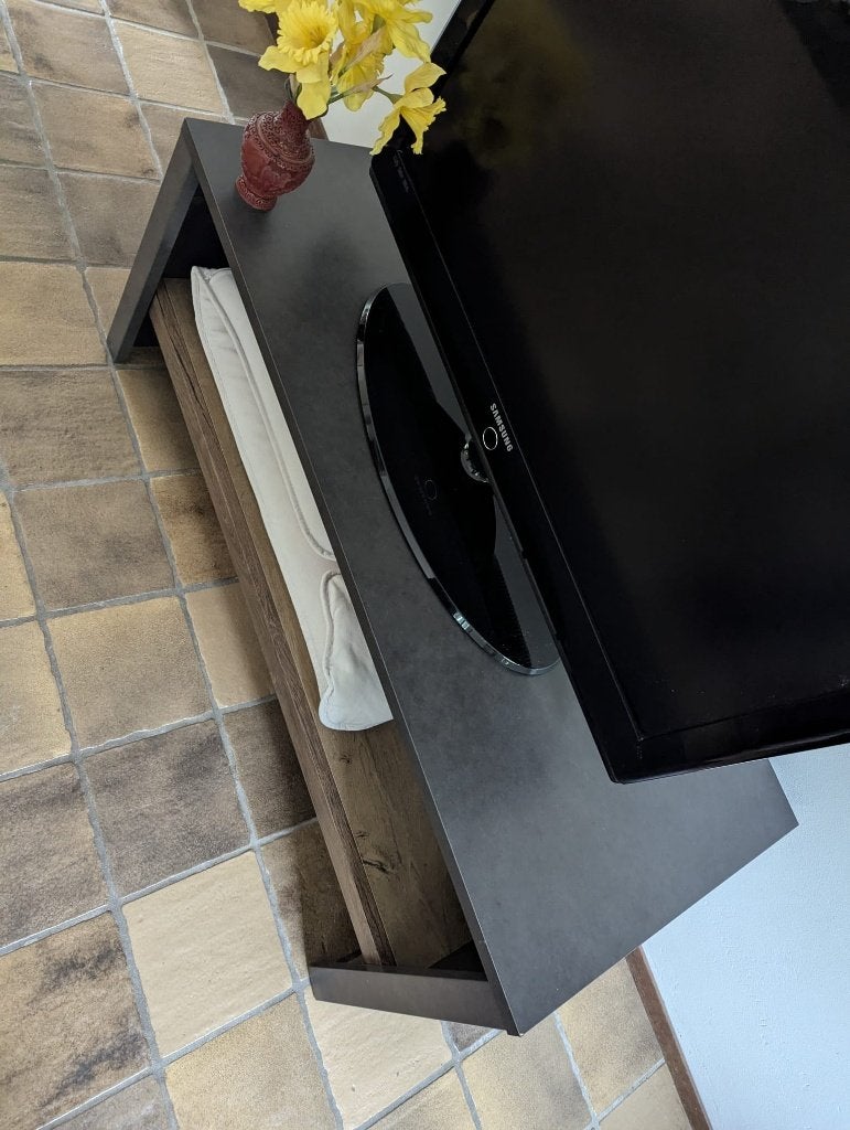 Zitkamer tafel, Ophalen, Gebruikt, 50 tot 100 cm, Minder dan 100 cm