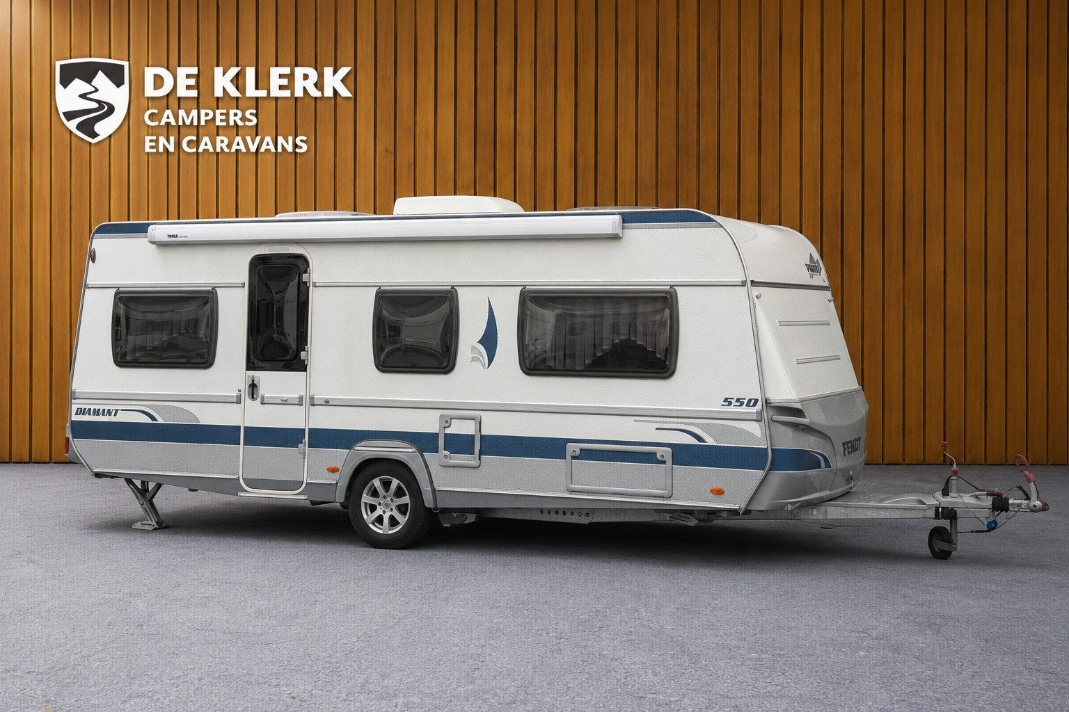 Fendt DIAMANT 550 TG (bj 2006), 7 tot 8 meter, Bedrijf, Info@deklerkcaravans.nl, Fendt