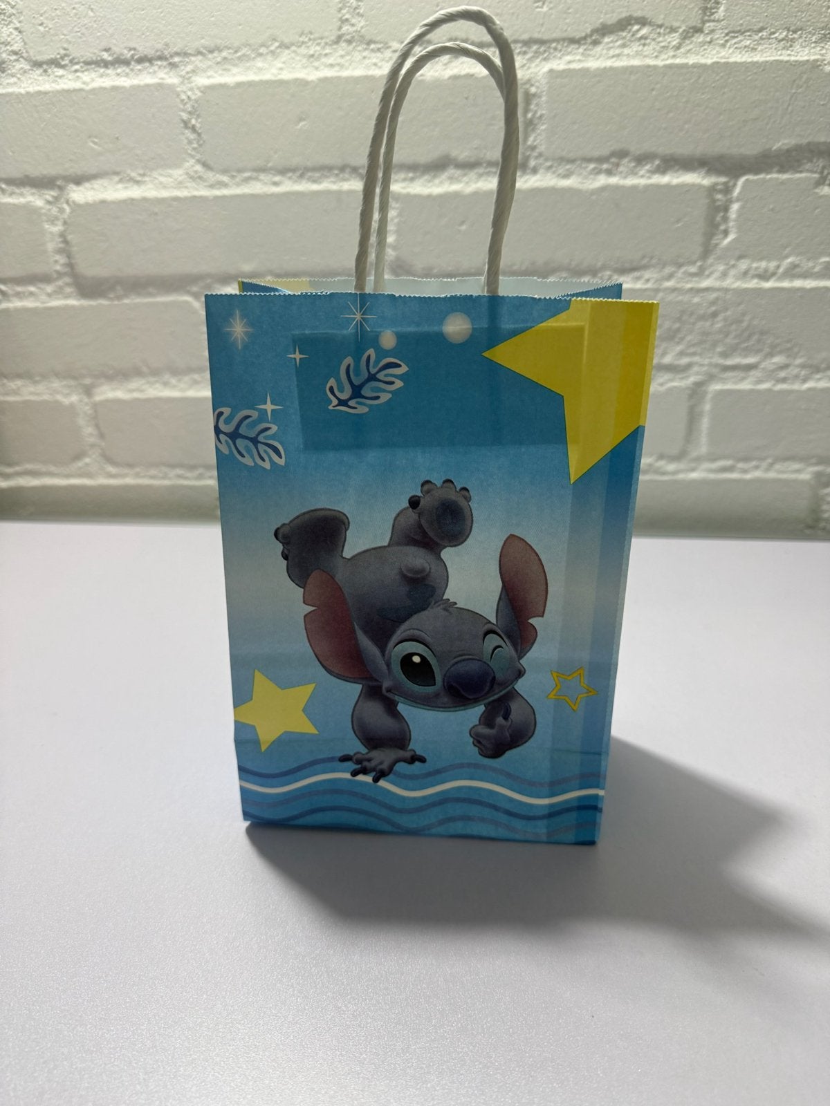 Stitch uitdeeltasje / goodie bag, Ophalen of Verzenden, Nieuw, Feestartikel, Verjaardag