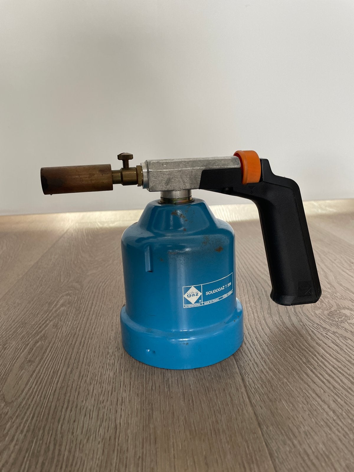 Campingaz Soudogaz T 206 soldeerbrander, Ophalen of Verzenden, Gebruikt