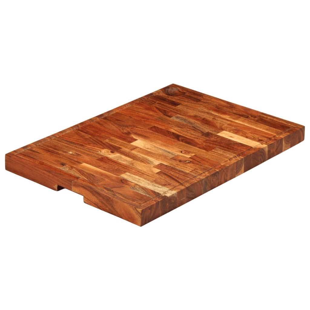 Hakblok 60x42x4 cm massief acaciahout, Tuin en Terras, ., Nieuw, Ophalen of Verzenden, .