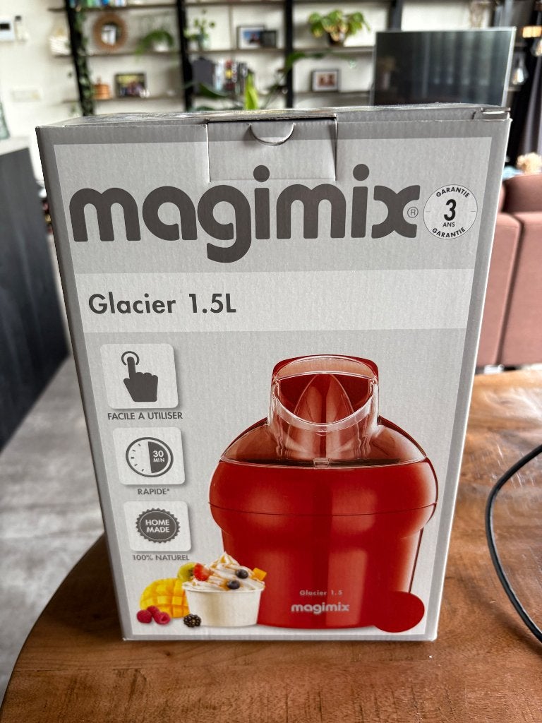 Magimix Glacier 1.5L ijsmachine (Nieuw), Ophalen, Nieuw