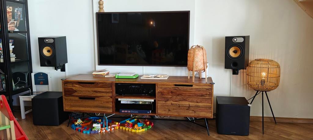 Bowers & Wilkins ASW610 Subwoofer, Audio, Tv en Foto, Luidsprekers, Ophalen, Subwoofer, Zo goed als nieuw, Bowers & Wilkins (B&W)