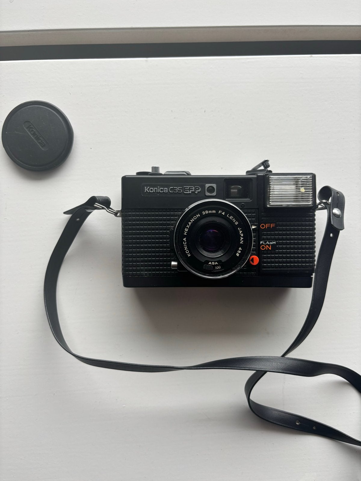 Konica C35 EF P fototoestel (onbekende staat), Audio, Tv en Foto, Ophalen, Gebruikt, Compact, Konica