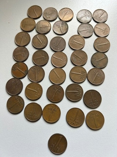 Diverse guldens, kwartjes, dubbeltjes, stuivers, centen, Ophalen of Verzenden, Koningin Juliana, Losse munt