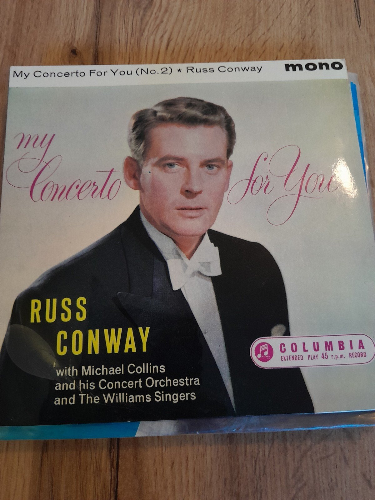 Russ conway 7 inch my concerto for you, Cd's en Dvd's, Vinyl Singles, Ophalen of Verzenden, Zo goed als nieuw, Pop