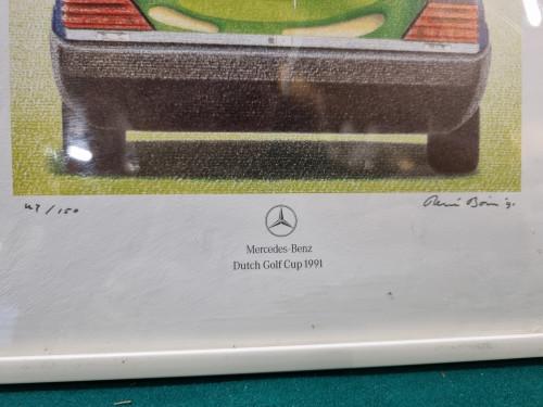 -	mercedes benz tekening, Ophalen of Verzenden, 'T Olde Gre-j, Info@toldegrej.nl, Endepoelstraat 20f Didam