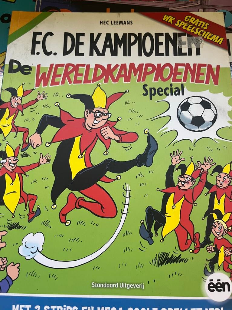 F.C. De Kampioenen: De Wereldkampioenen Special, Eén stripboek, Ophalen of Verzenden, Zo goed als nieuw