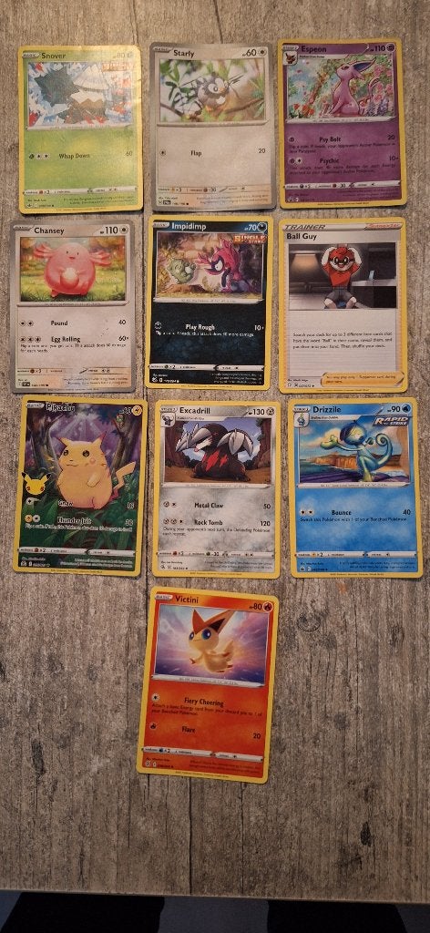 Pokemonkaarten, Ophalen of Verzenden, Zo goed als nieuw, Meerdere kaarten