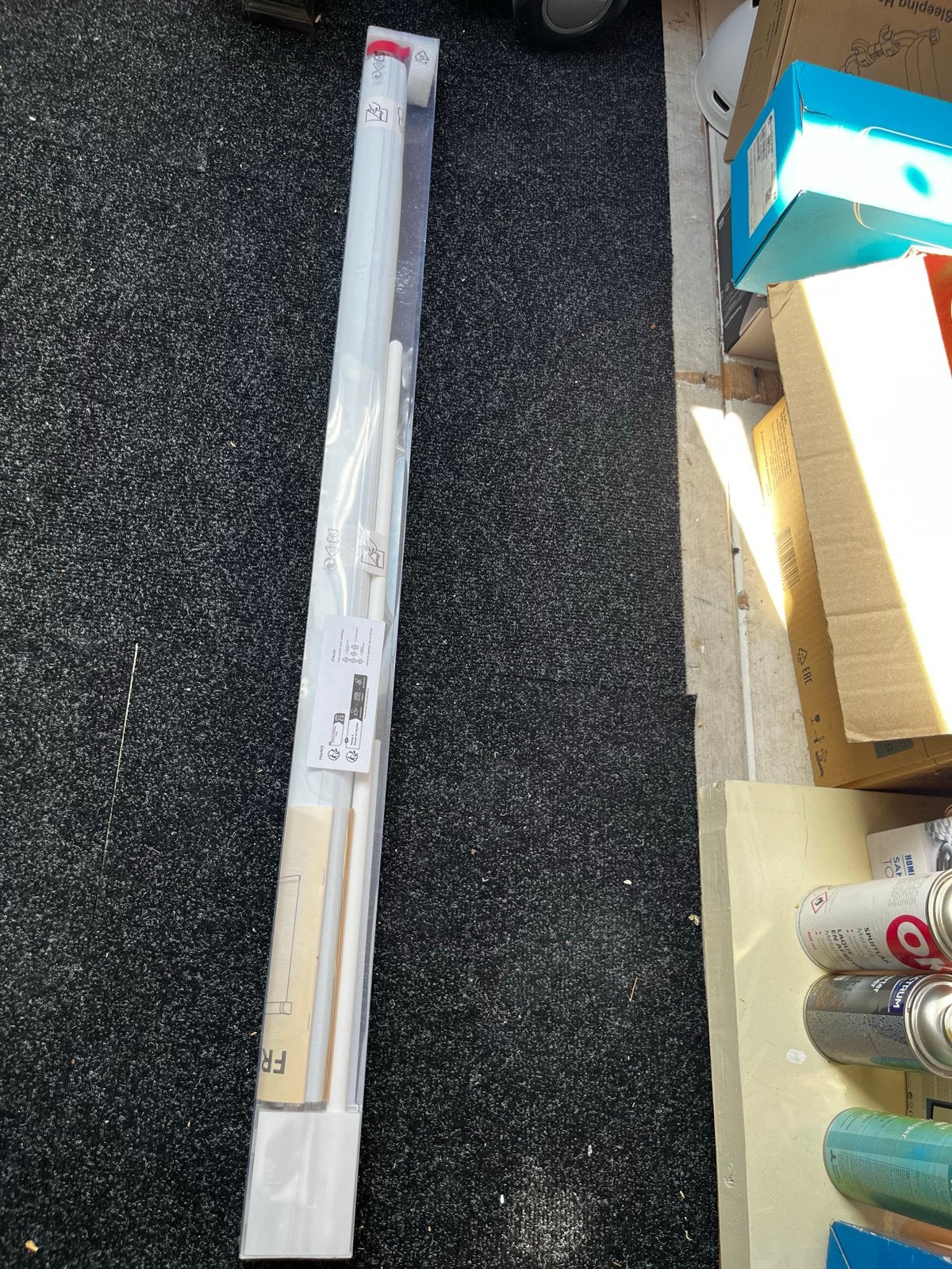 IKEA FRIDANS Rolgordijn 100x195 cm - Nieuw in verpakking, Wit, Nieuw, Ophalen of Verzenden, Rolgordijn