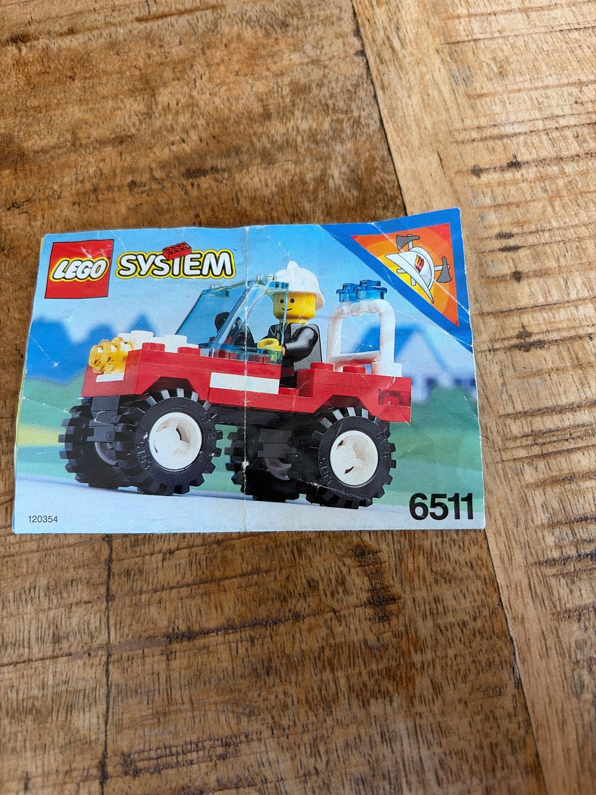 Lego System 6511 Instructieboekje - Gebruikt, Verzenden, Lego, Accessoire, Inclusief instructies