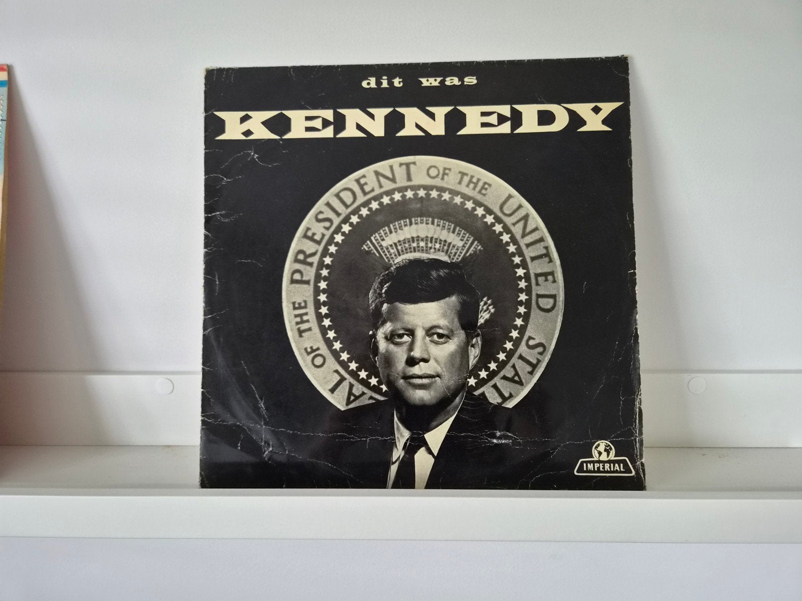 Dit was Kennedy – John F. Kennedy – vintage LP Imperial, Gebruikt, Overige typen, Ophalen of Verzenden, 12 inch