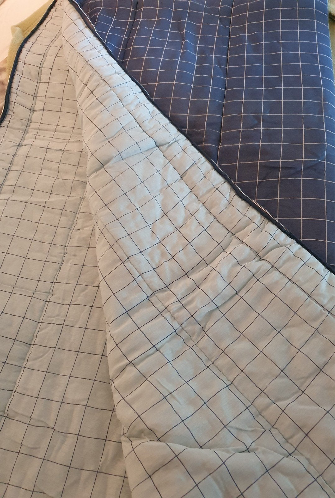 2 blauw witte slaapzakken, Ophalen of Verzenden, Zo goed als nieuw