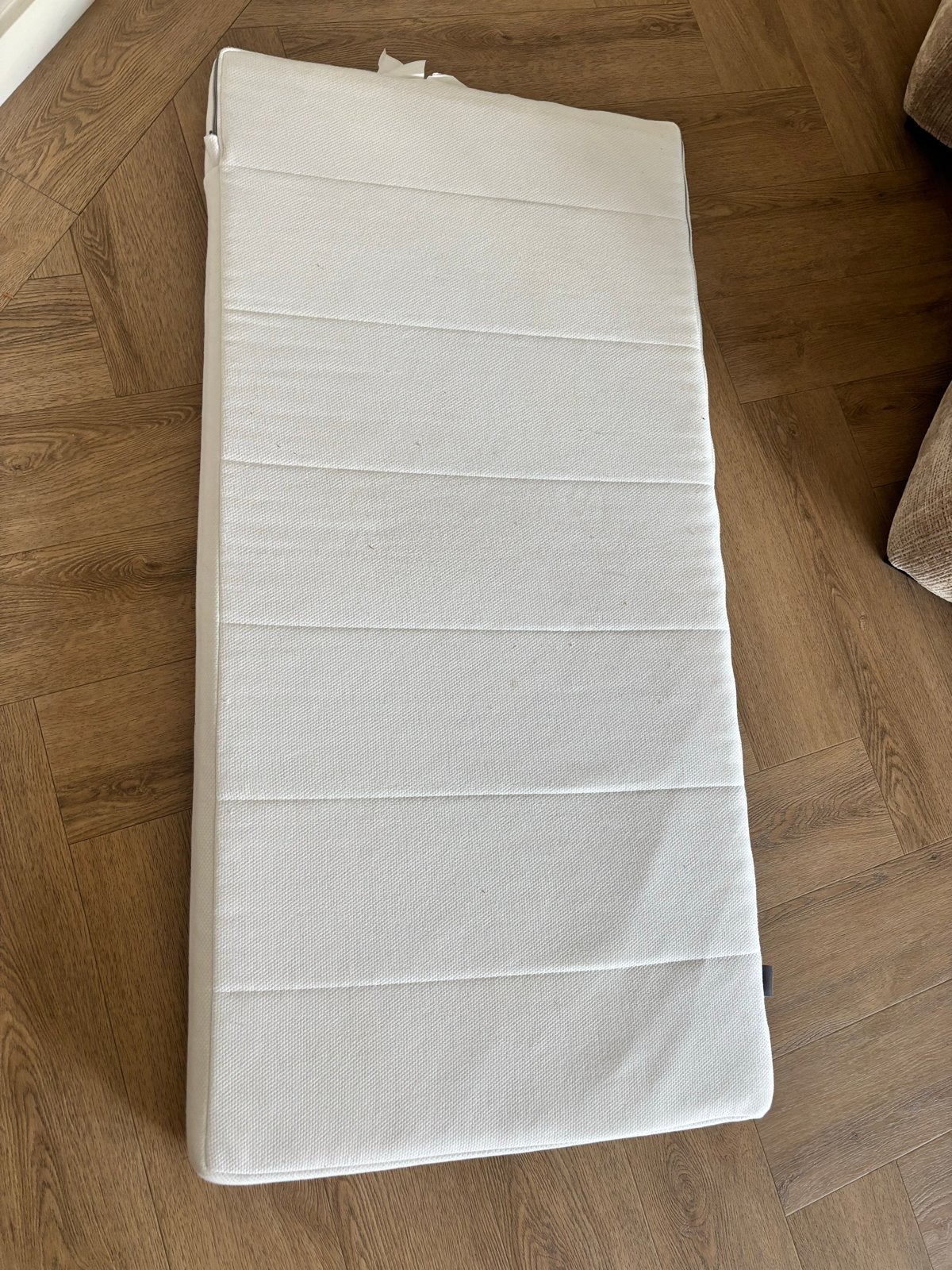 IKEA baby matras 120x60 cm, Ophalen, 190 cm of minder, Zo goed als nieuw, Matras