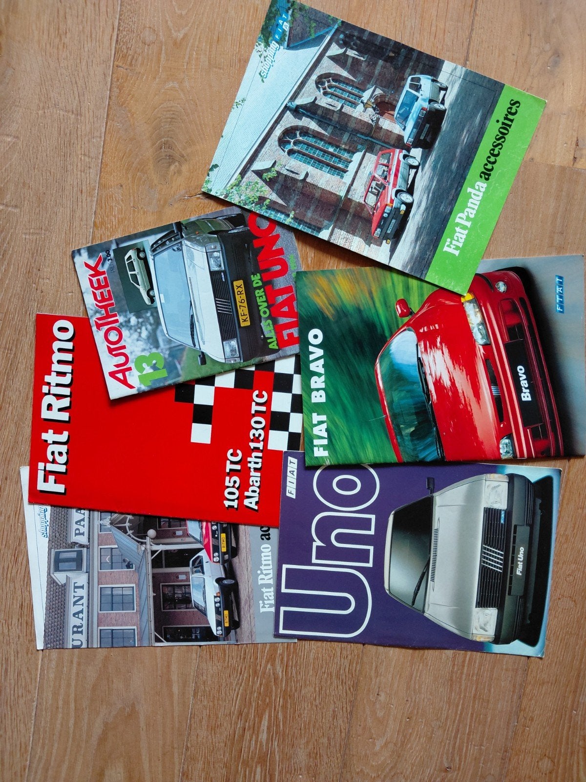 brochures Fiat, Ophalen of Verzenden, Gelezen, Overige merken
