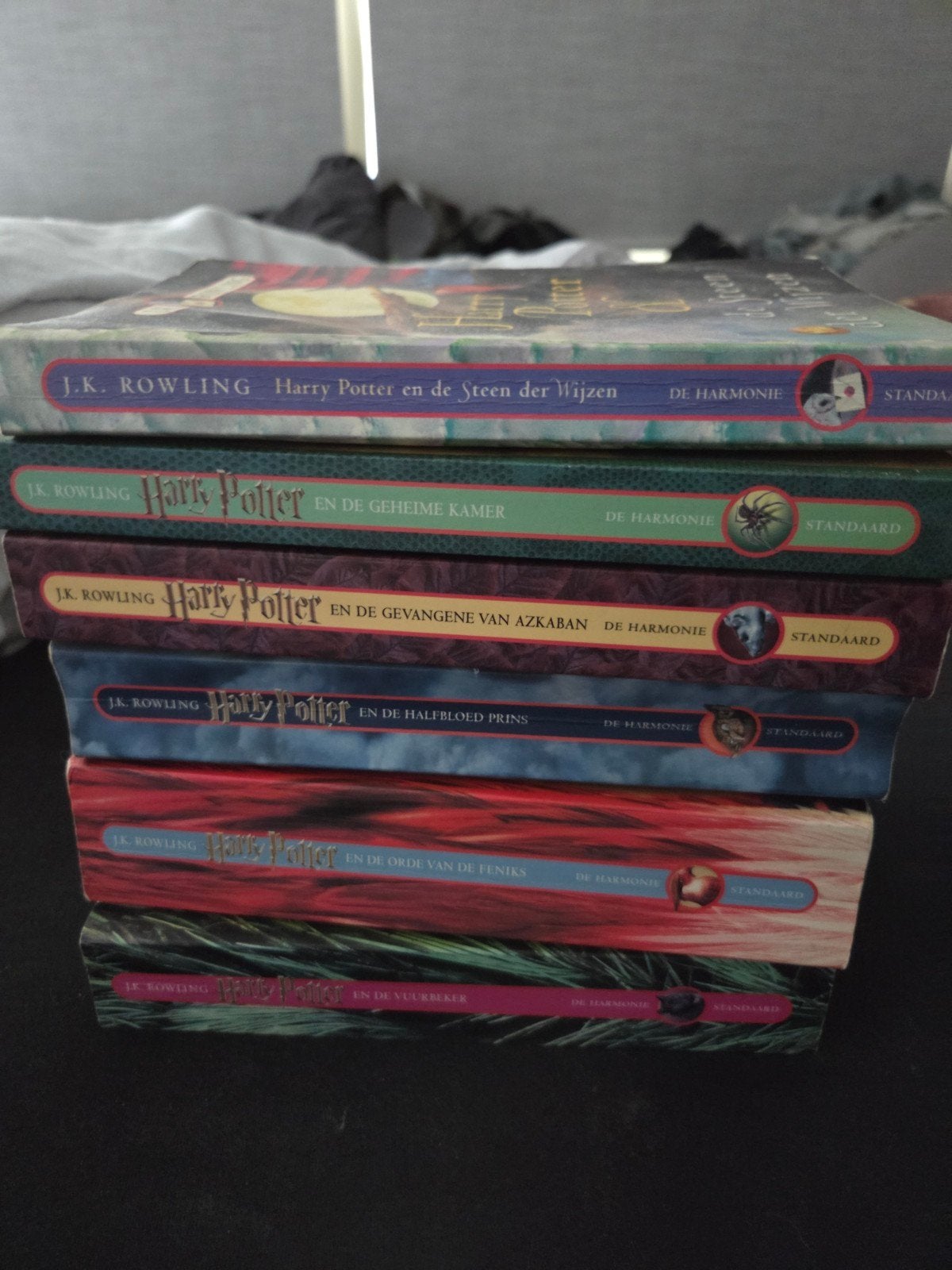 Harry Potter Boekenreeks - Deel 1 t/m 6, Boeken, Ophalen of Verzenden, Gelezen, J.K. Rowling