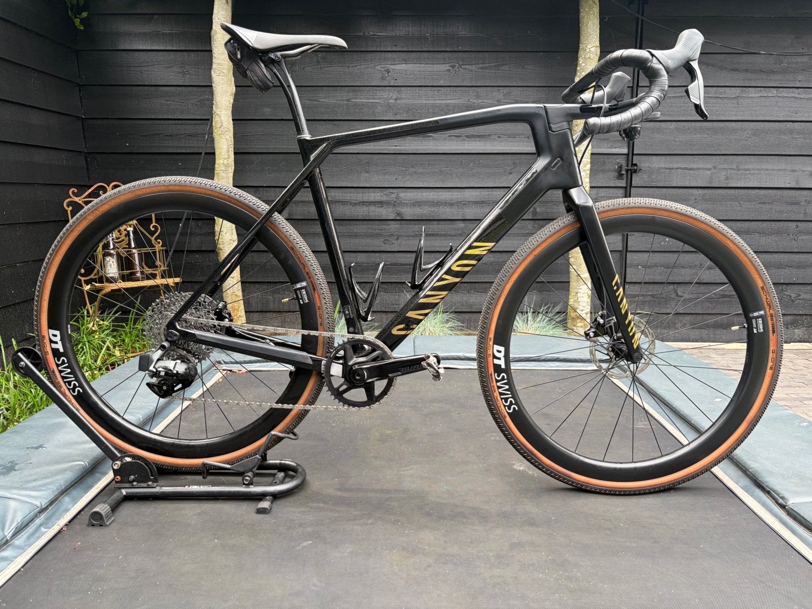 Canyon Grail CF SL8 Gold, Fietsen en Brommers, Fietsen | Racefietsen, Carbon, Zo goed als nieuw, Meer dan 20 versnellingen, 53 tot 57 cm