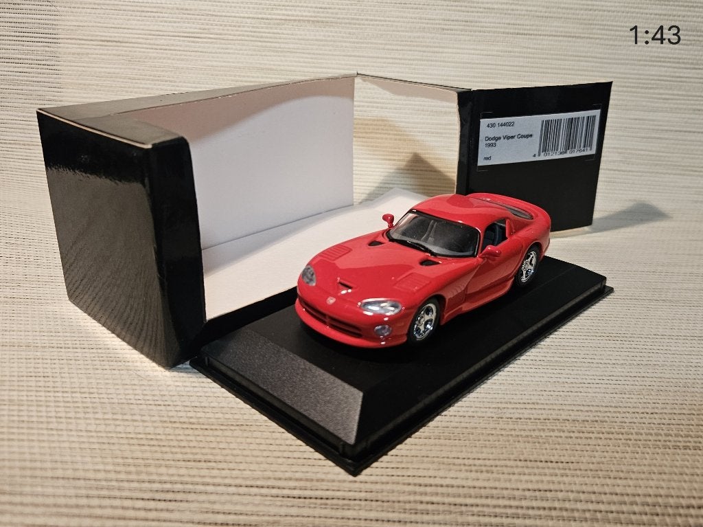 minichamps dodge, Ophalen of Verzenden, Zo goed als nieuw, Auto, MiniChamps