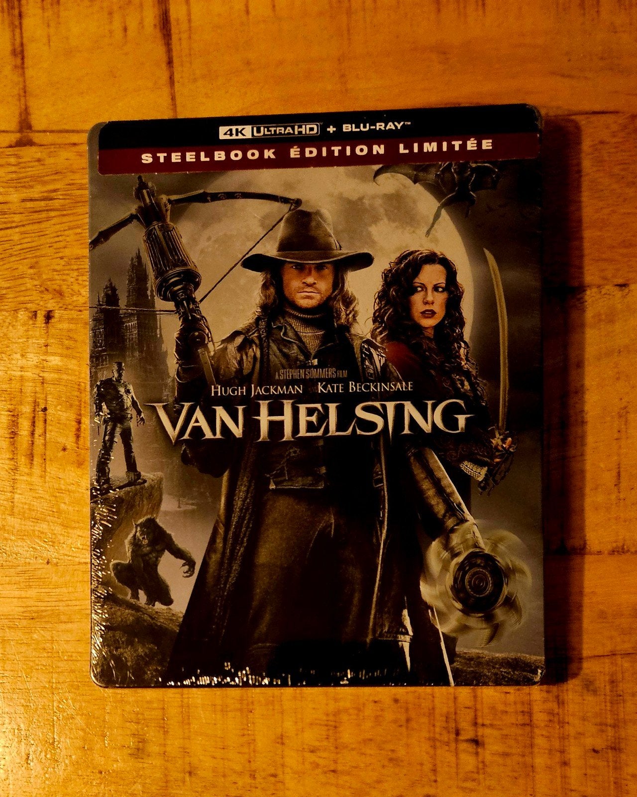 Van Helsing 4K Ultra HD + Blu-ray Steelbook Limited, Cd's en Dvd's, Inclusief extra's, Nederlands, Film, Ophalen of Verzenden