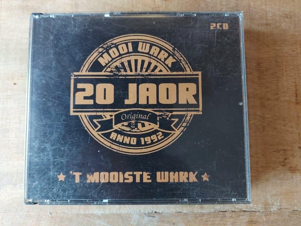 2 CD Mooi Wark – 20 Joar - 't mooiste wark (2 CD), Ophalen of Verzenden, Zo goed als nieuw, Levenslied of Smartlap