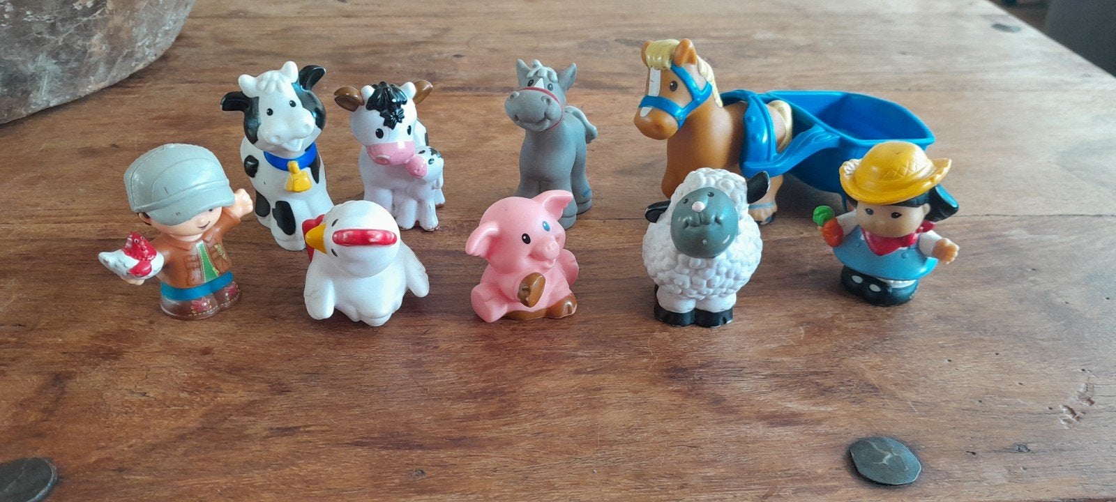 Fisher price little people dieren, Ophalen of Verzenden, Gebruikt, Overige typen