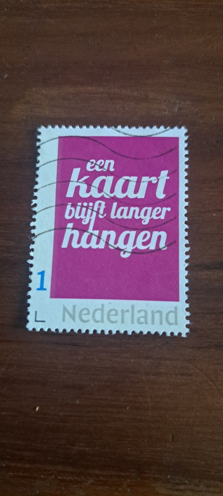 Persoonlijke postzegel. gestempeld., Ophalen of Verzenden