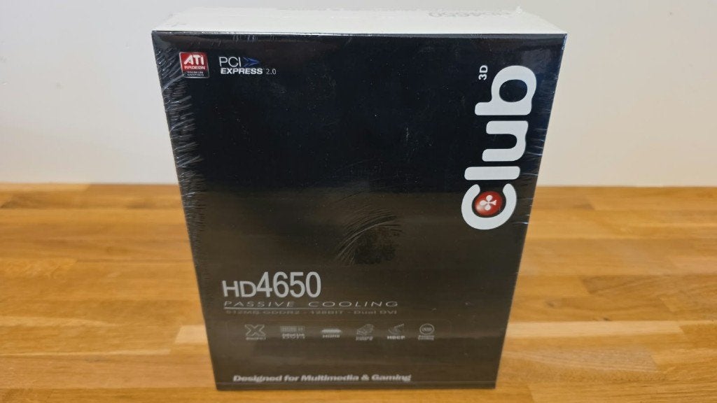 NIEUW & SEALED RETRO VINTAGE ATI Radeon HD4650 512MB passive, Gebruikt, GDDR, Ophalen of Verzenden, Overige chipsets