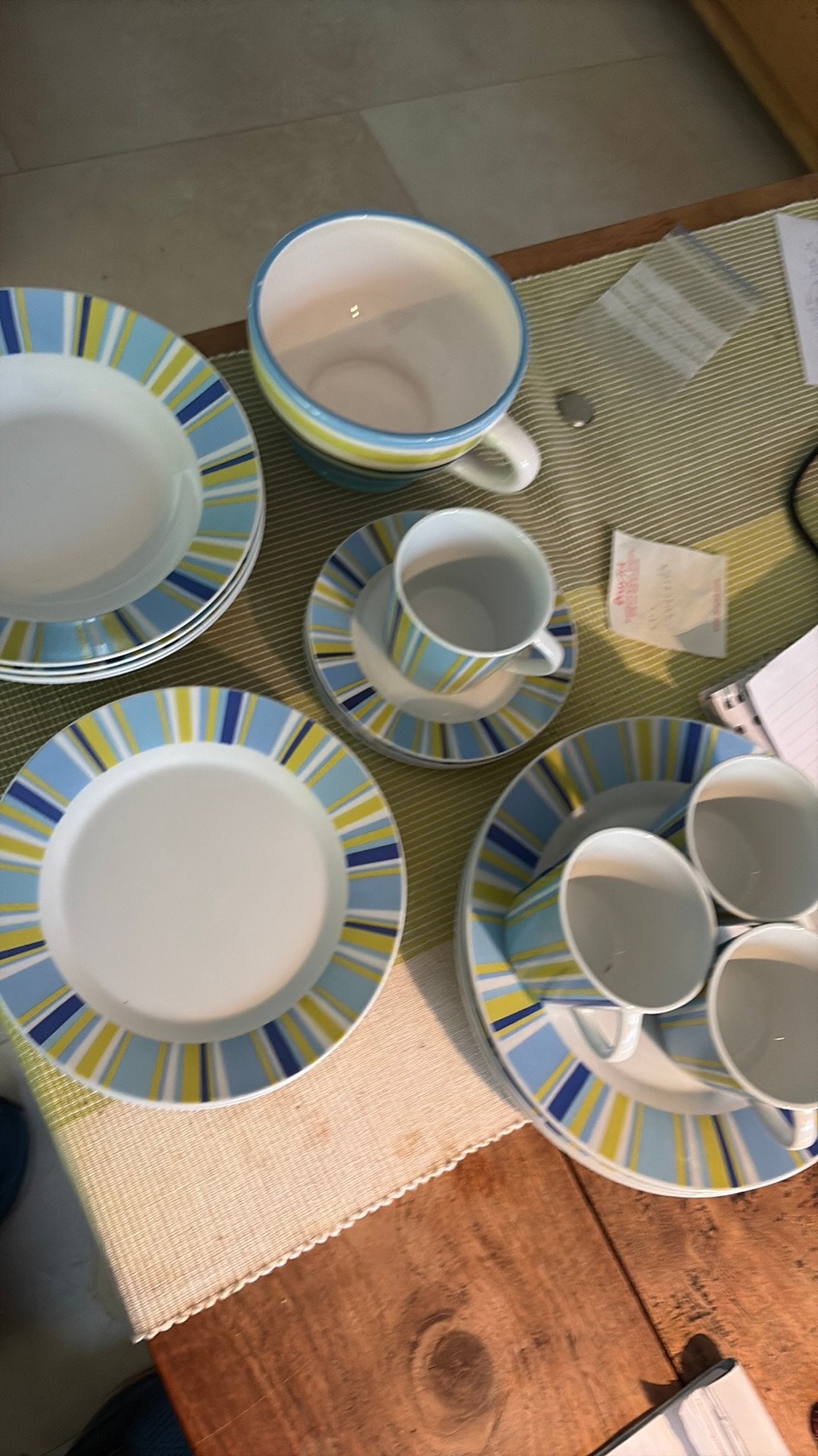 18 delig servies L.Dake en Zn, Huis en Inrichting, Keuken | Servies, Ophalen of Verzenden, Zo goed als nieuw, Porselein, Overige stijlen