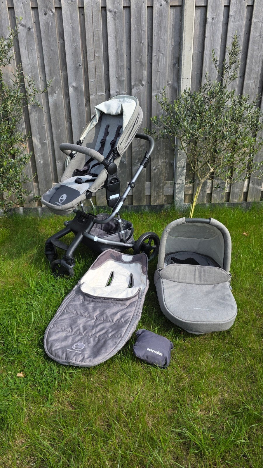 Kinderwagen Easywalker Harvey, Kinderen en Baby's, Gebruikt, Met reiswieg, Ophalen, Kinderwagen
