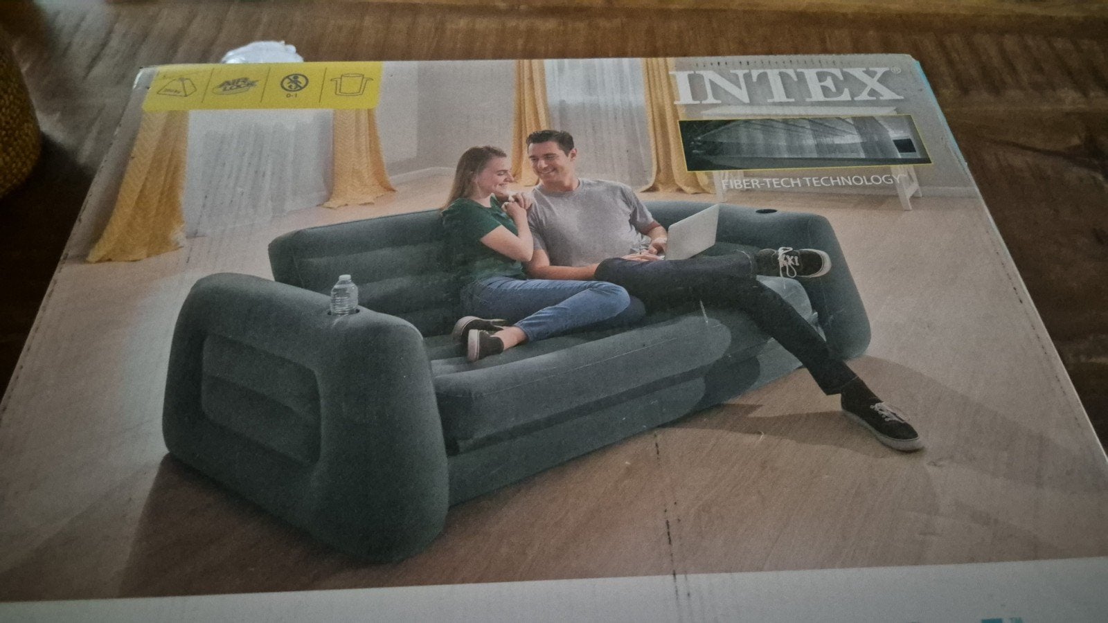 Intex Opblaasbare Bank - nieuw dicht in doos, Ophalen, Nieuw, Overige