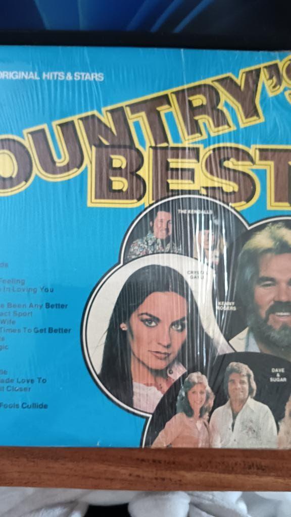 Countrys best lp, Inclusief binnenhoes, Ophalen, Gebruikt, 12 inch