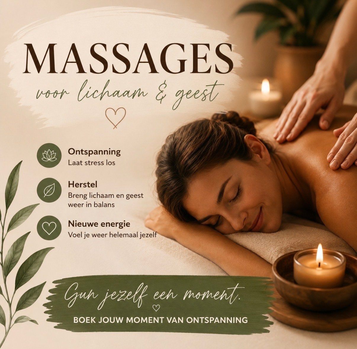Ontspanning massages, Ontspanningsmassage