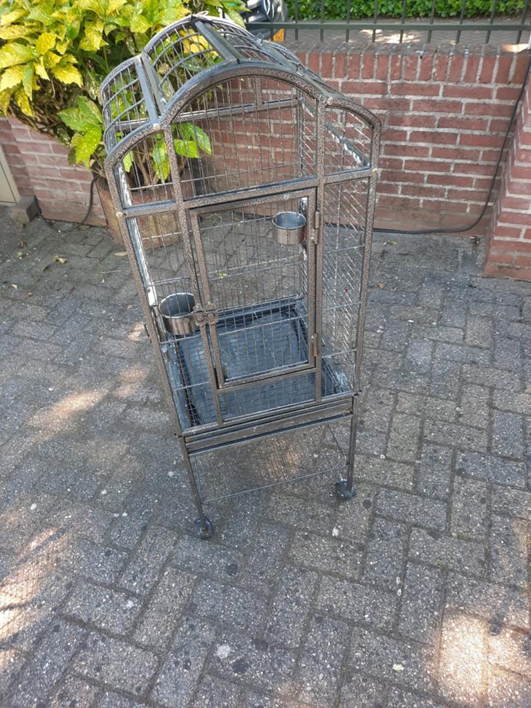 Papagaaien kooi, Ophalen, Metaal, Vogelkooi