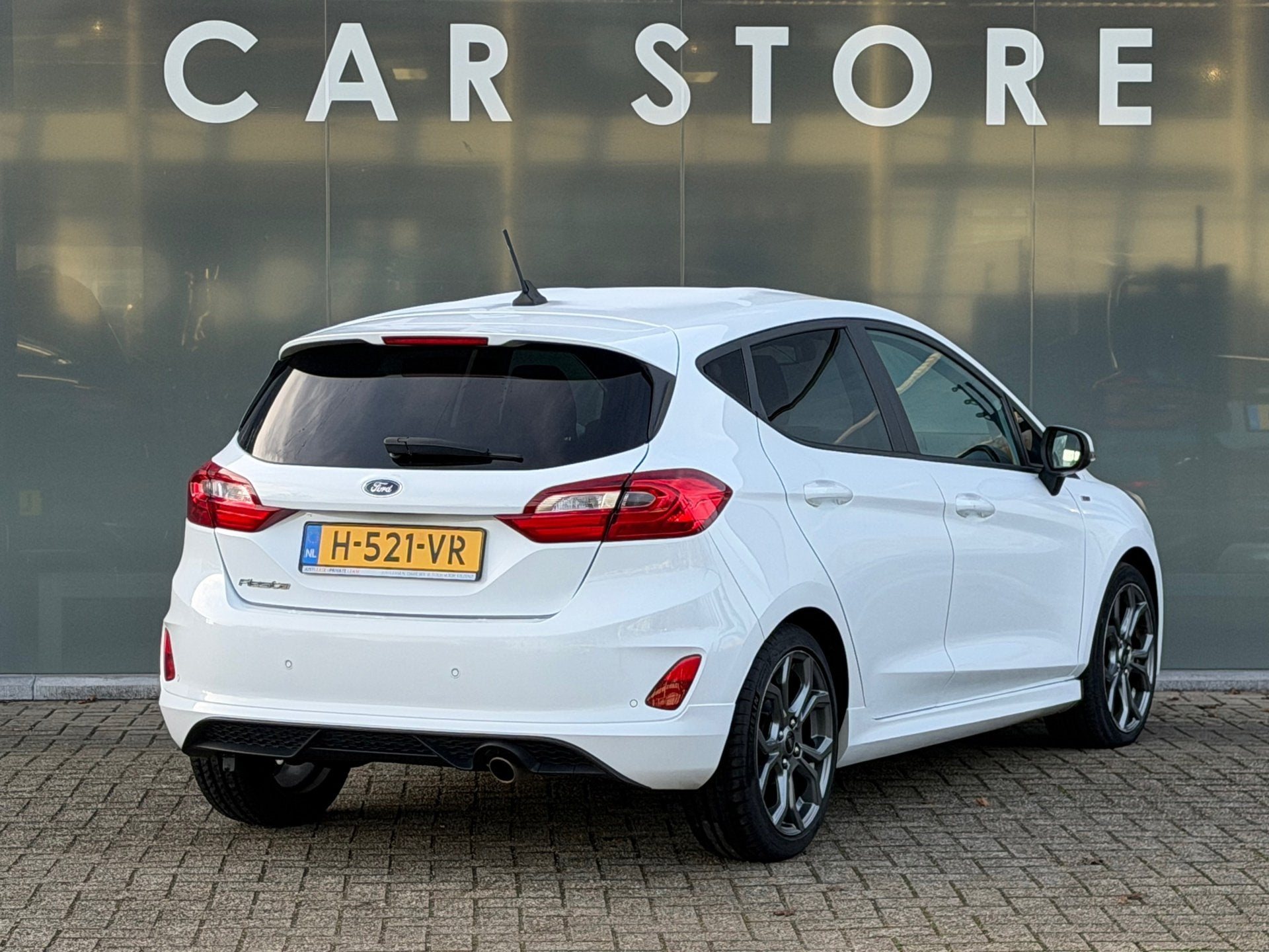 Ford Fiesta 1.0 EcoBoost ST-Line NL AUTO, Auto's, Ford, Voorwielaandrijving, Stof, Gebruikt, 1064 kg