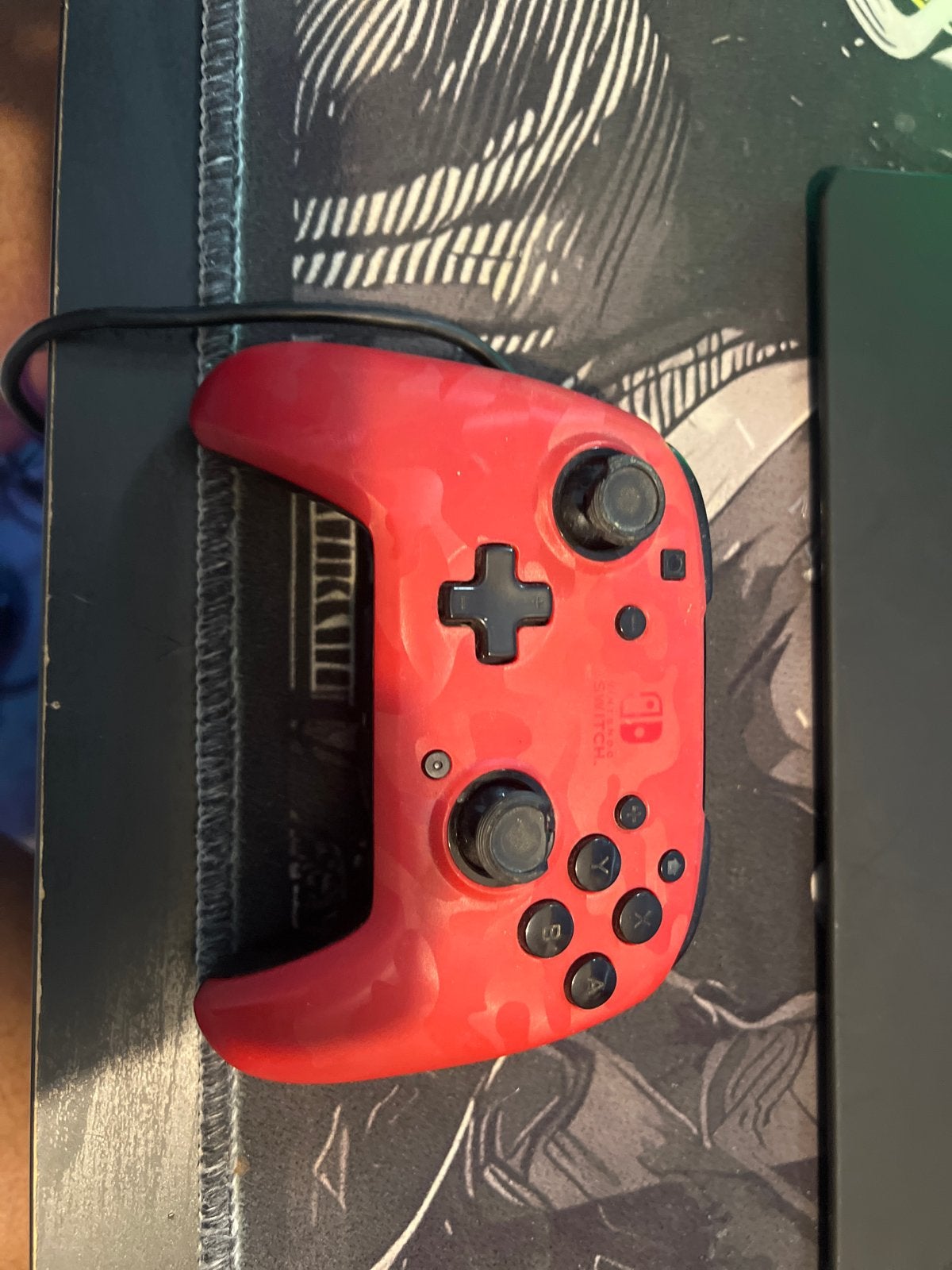 Rode Nintendo Switch Pro Controller - Gebruikt, Spelcomputers en Games, Ophalen, Gebruikt, Met 1 controller