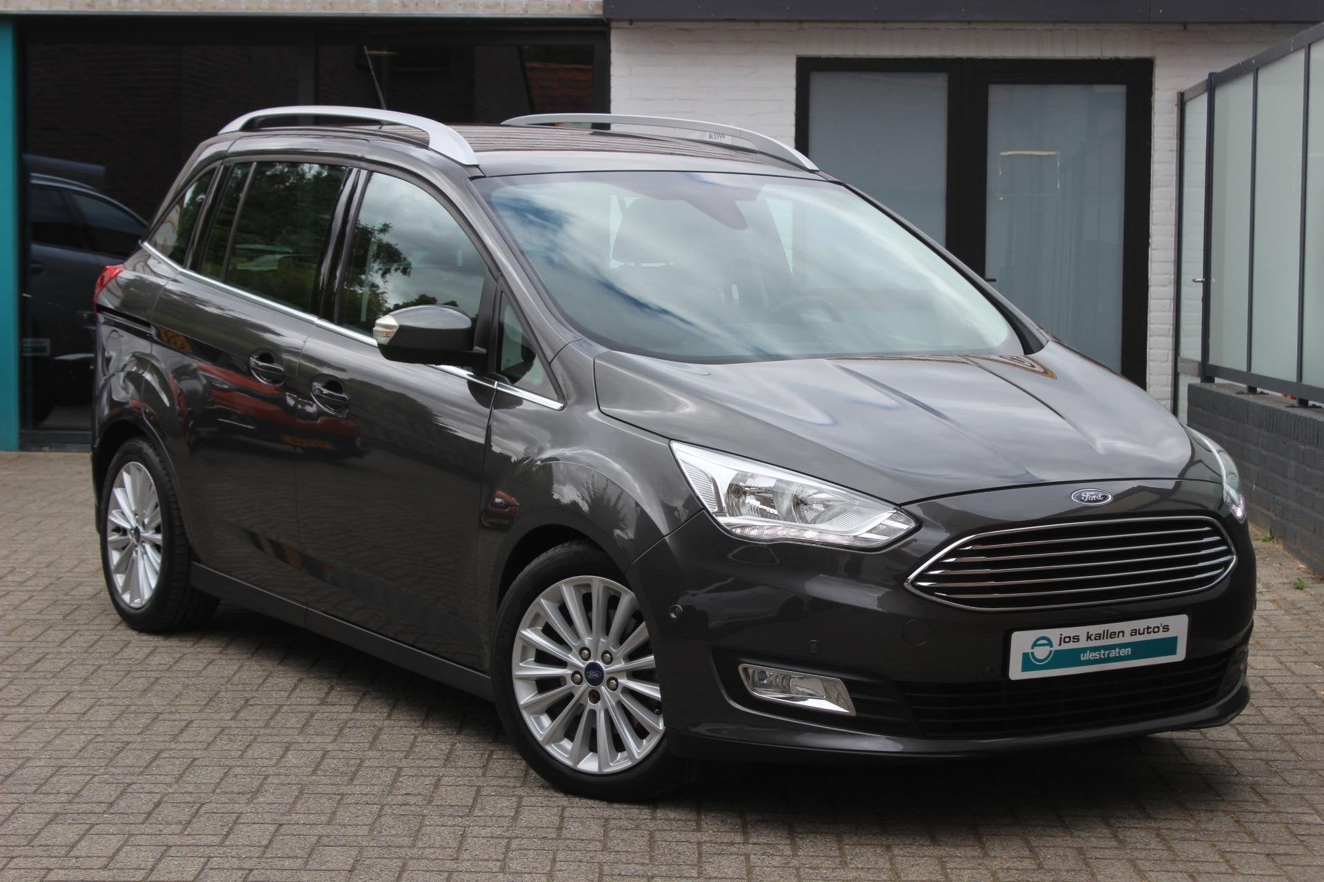 Ford Grand C-Max 1.5 Titanium Technology Pack|PDC|Camera|Tre, Auto's, Voorwielaandrijving, Dealer onderhouden, Euro 6, 4 cilinders