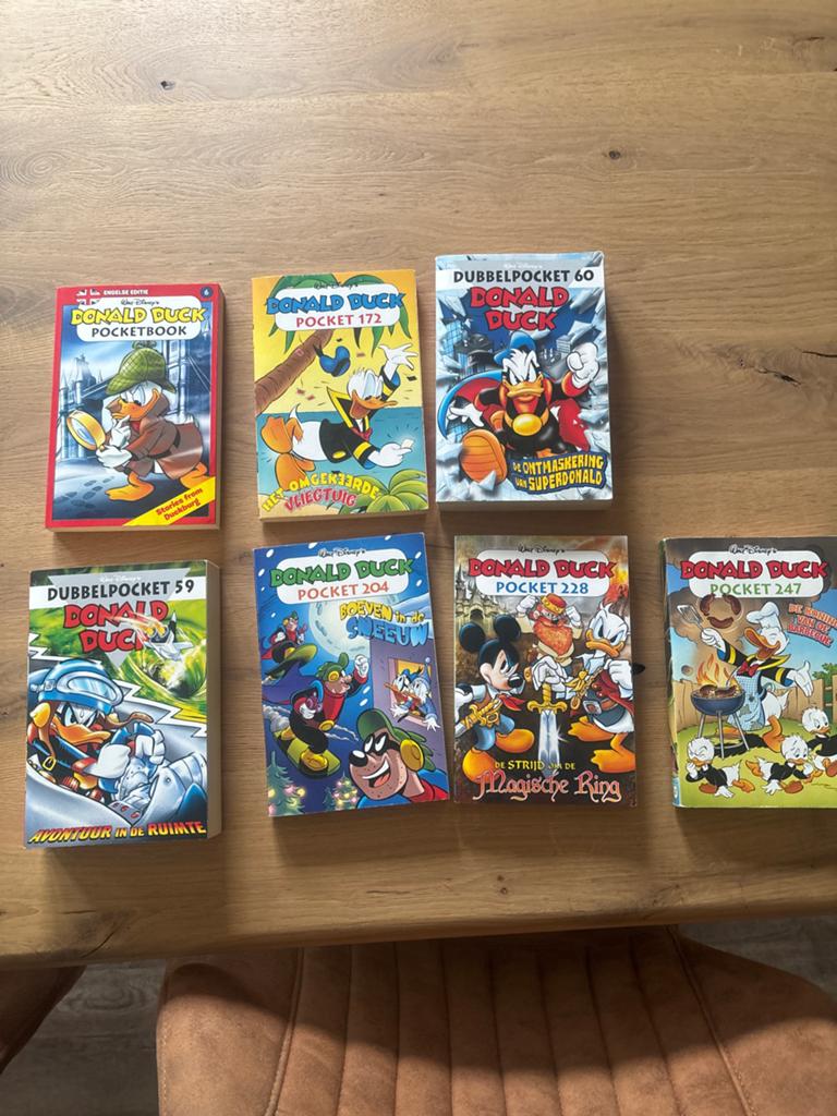 Donald Duck Pocketboeken - Diverse nummers, Boeken, Meerdere stripboeken, Ophalen of Verzenden, Gelezen