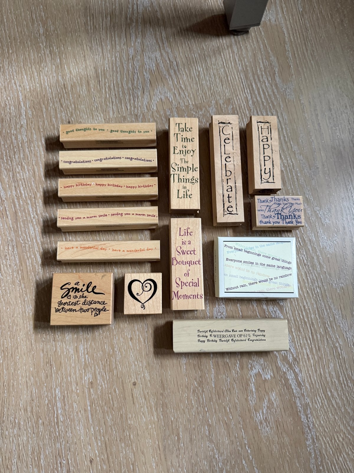 Posthumus Amsterdam Stempels, Hobby en Vrije tijd, Ophalen of Verzenden, Gebruikt, Houten stempel