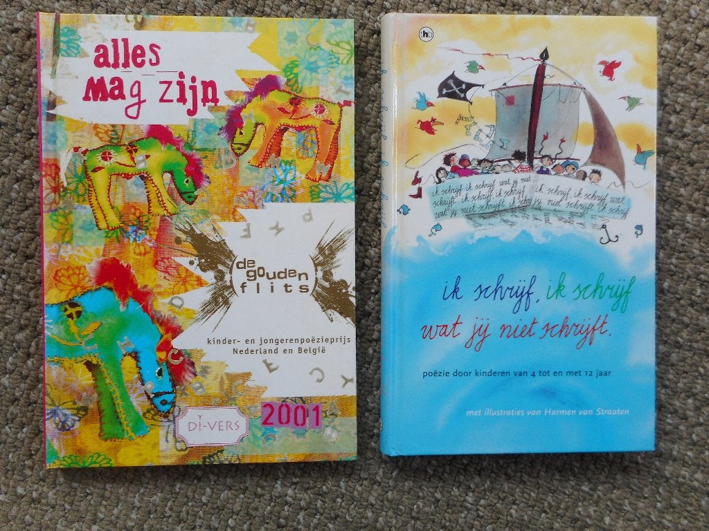 Kinder-gedichten: zeven titels, Ophalen of Verzenden, Zo goed als nieuw, Fictie algemeen