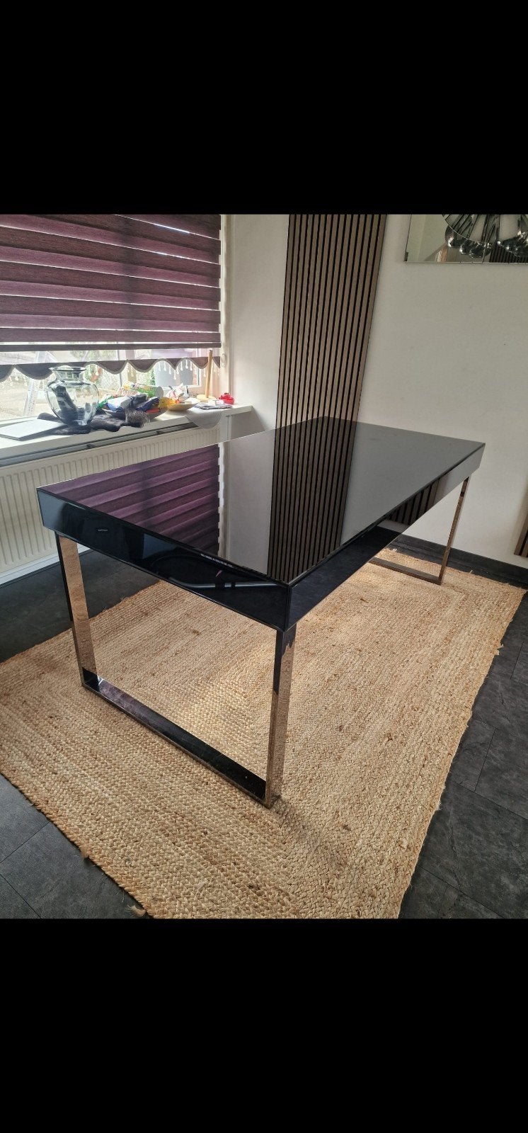 Eettafe+Lampen, Huis en Inrichting, Tafels | Salontafels, Ophalen of Verzenden, Rechthoekig, 150 tot 200 cm, 50 tot 100 cm