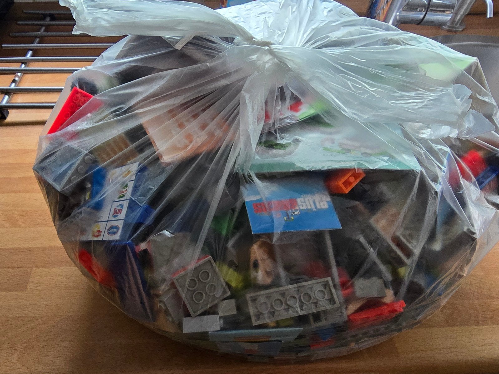 Grote zak Plus Bricks bouwstenen, Ophalen, Gebruikt, Overige merken